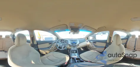 2013 Hyundai Elantra Gls z USA, uszkodzony, nr VIN 5NPDH4AE2DH348497